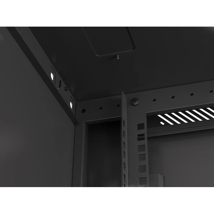 Lanberg ντουλάπα rack τοίχου 19" 6U 600x600 mm μαύρη (WF01-6606-10B)