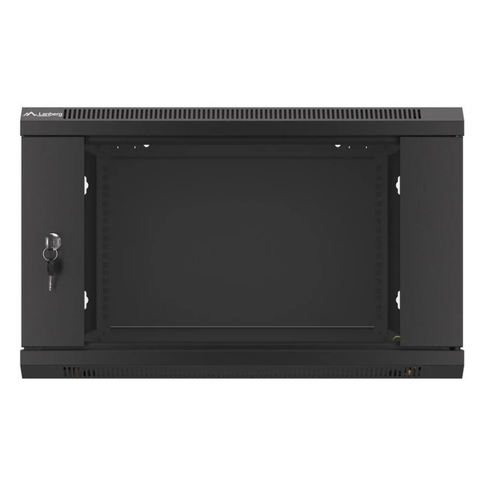 Lanberg ντουλάπα rack τοίχου 19" 6U 600x600 mm μαύρη (WF01-6606-10B)
