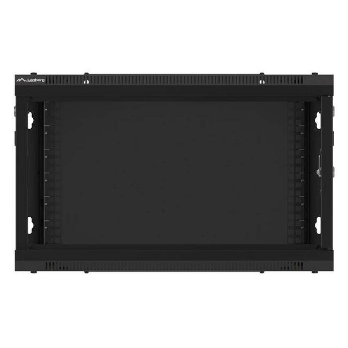 Lanberg ντουλάπα rack τοίχου 19" 6U 600x600 mm μαύρη (WF01-6606-10B)