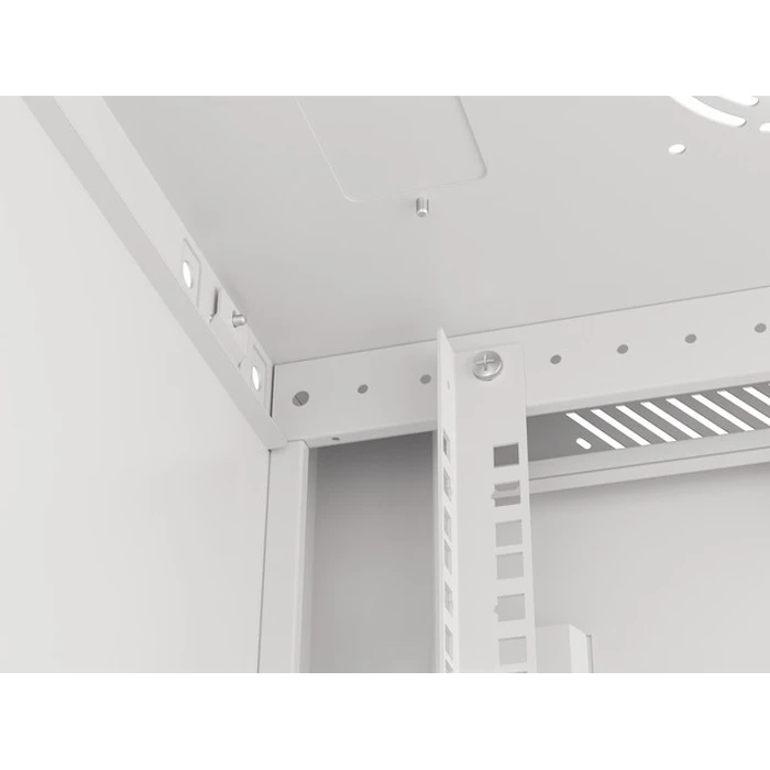 Lanberg Τοίχου Rack 19" 9U 600x450 mm Γκρι (WF01-6409-10S)