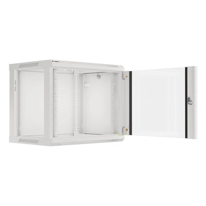 Lanberg Τοίχου Rack 19" 9U 600x450 mm Γκρι (WF01-6409-10S)