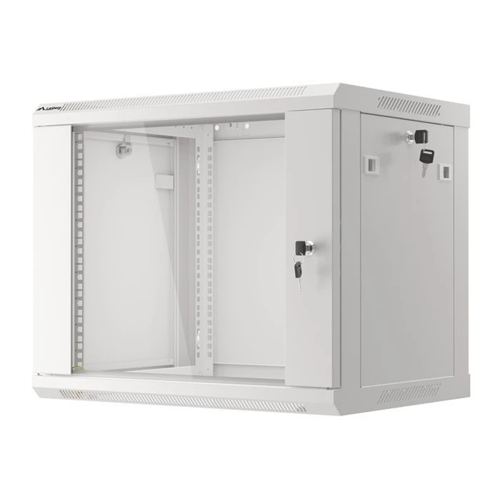Lanberg Τοίχου Rack 19" 9U 600x450 mm Γκρι (WF01-6409-10S)