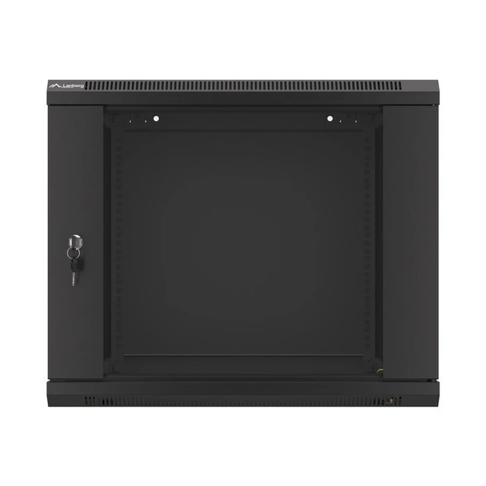Lanberg 19" Wall-Mount Rack Cabinet 9U 600x600 mm Black (WF01-6609-10B)
