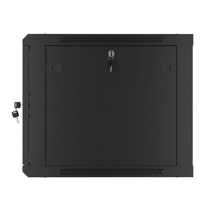 Lanberg 19" Wall-Mount Rack Cabinet 9U 600x600 mm Black (WF01-6609-10B)