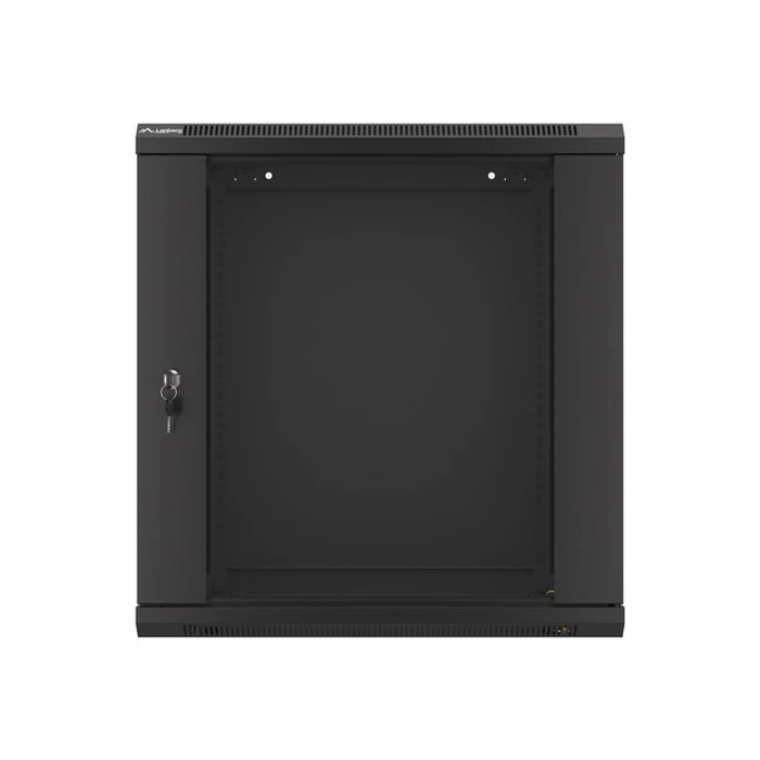 LANBERG 19" Wall-Mount Rack Cabinet 12U 600x450 mm Black (WF01-6412-10B)