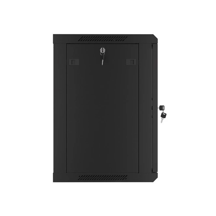 LANBERG 19" Wall-Mount Rack Cabinet 12U 600x450 mm Black (WF01-6412-10B)