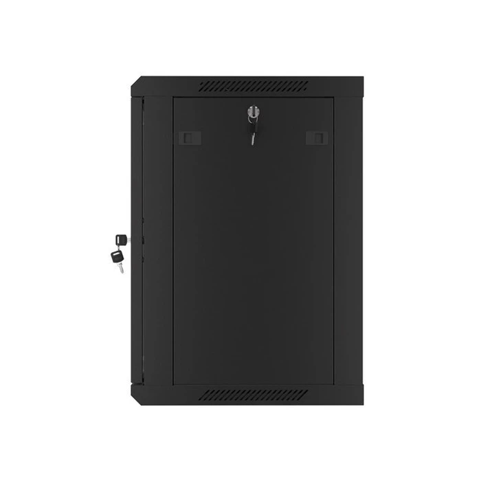 LANBERG 19" Wall-Mount Rack Cabinet 12U 600x450 mm Black (WF01-6412-10B)