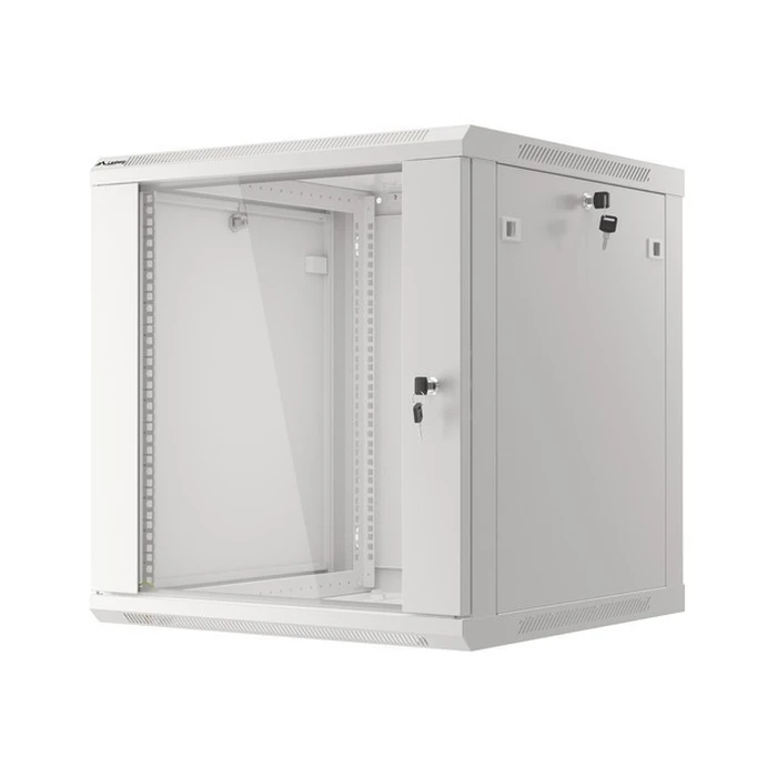 Lanberg επιτοίχια ντουλάπα rack 19" 12U 600x600 mm γκρι (WF01-6612-10S)