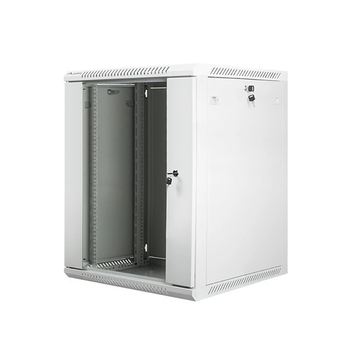 Επιτοίχια Rack 19" 15U 600x600 mm LANBERG γκρι (WF01-6615-10S)
