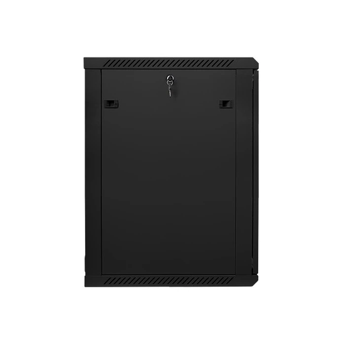 Lanberg 19" 18U Wall-Mount Rack Cabinet 600x600mm WF01-6618-10B, Black