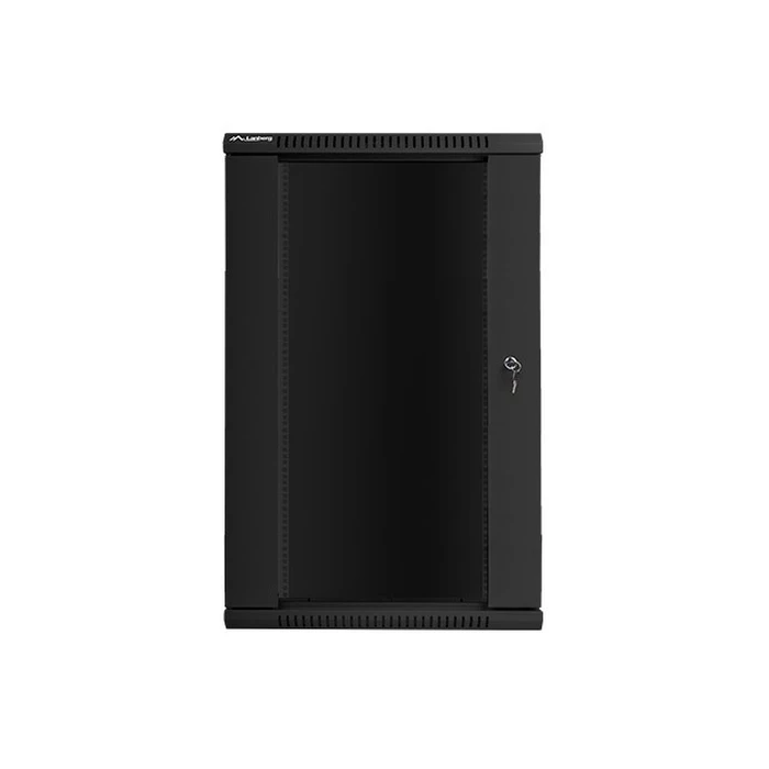 Lanberg wall-mounted 19" 22U 600x600mm Rack Cabinet, Black (WF01-6622-10B)