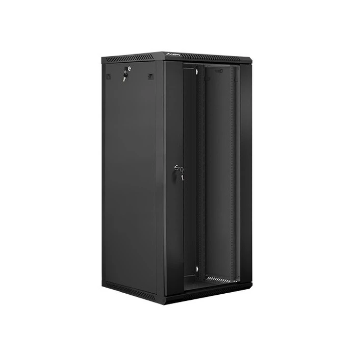 Lanberg 19" Wall-Mount 27U Rack Cabinet 600x600mm Black WF01-6627-10B