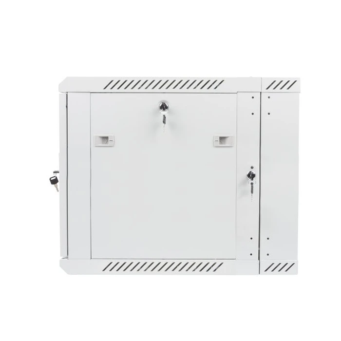 Lanberg 19" Double-Section Wall-Mount Rack Cabinet 9U 600x600 mm Gray (WF02-6609-10S)