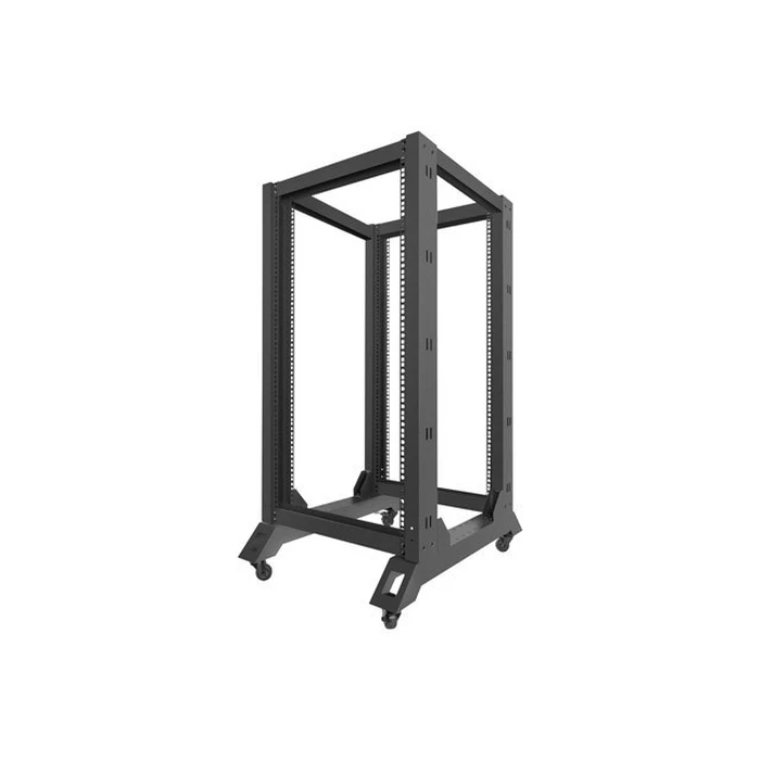 Lanberg Open Rack 22U 600x800 Μαύρο V2 (OR01-6822-B)