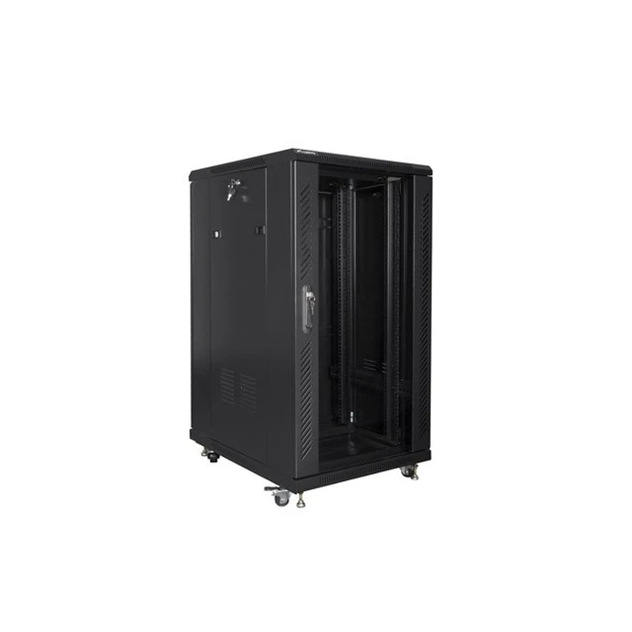 LANBERG 19" 22U Floor-standing Rack Cabinet 600x800x1159 mm Black - FF01-6822-12B