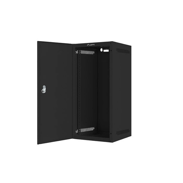 LANBERG κρεμαστή Rack 10" 12U WF10-2312-00B μαύρη μεταλλική πόρτα