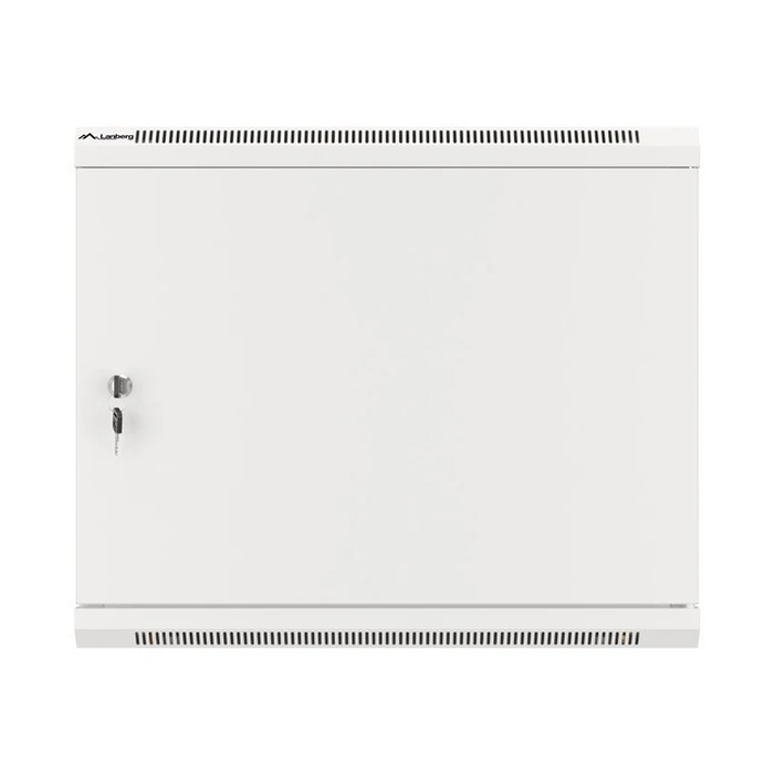Lanberg 19" Wall-Mount Rack Cabinet 9U 600x600 mm Gray, Metal Front Door (MPN: WF01-6609-00S)