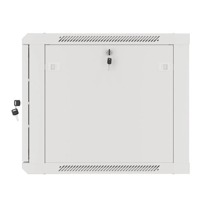 Lanberg 19" Wall-Mount Rack Cabinet 9U 600x600 mm Gray, Metal Front Door (MPN: WF01-6609-00S)