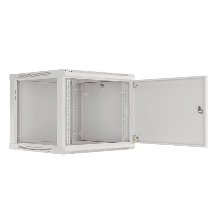 Lanberg 19" Wall-Mount Rack Cabinet 9U 600x600 mm Gray, Metal Front Door (MPN: WF01-6609-00S)