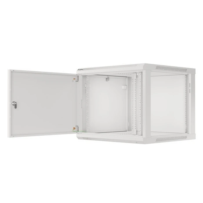 Lanberg 19" Wall-Mount Rack Cabinet 9U 600x600 mm Gray, Metal Front Door (MPN: WF01-6609-00S)