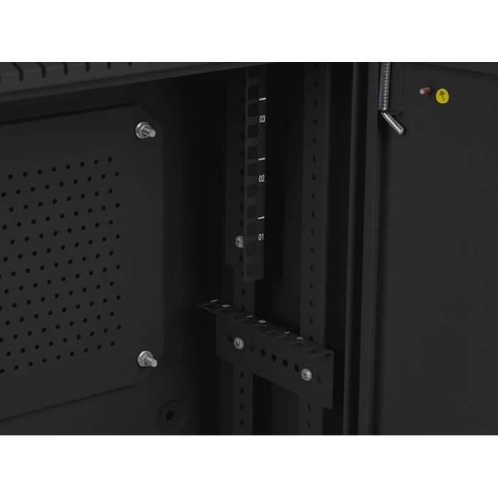 LANBERG επιτοίχια ντουλάπα Rack 19" 4U+3U 540x200 μαύρη (WAF1-5203-04-00B)