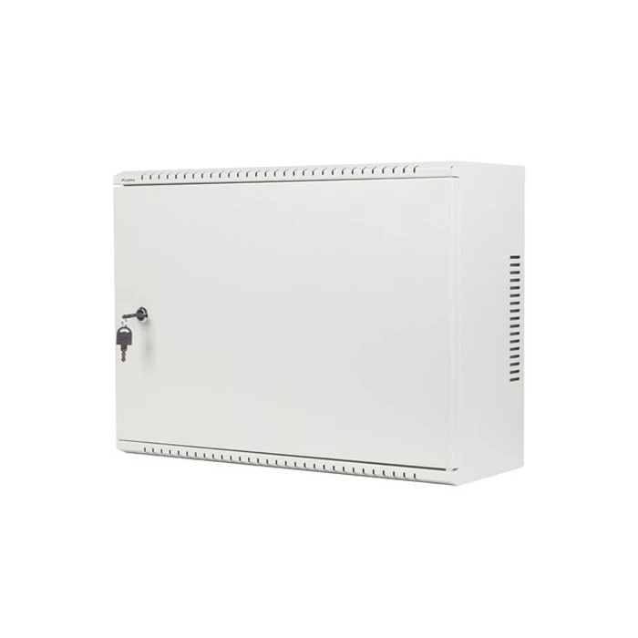 Lanberg 19-inch Wall-Mount Rack Cabinet 4U+3U 540x200 mm Folded Low-Profile Grey - WAF1-5203-04-00S
