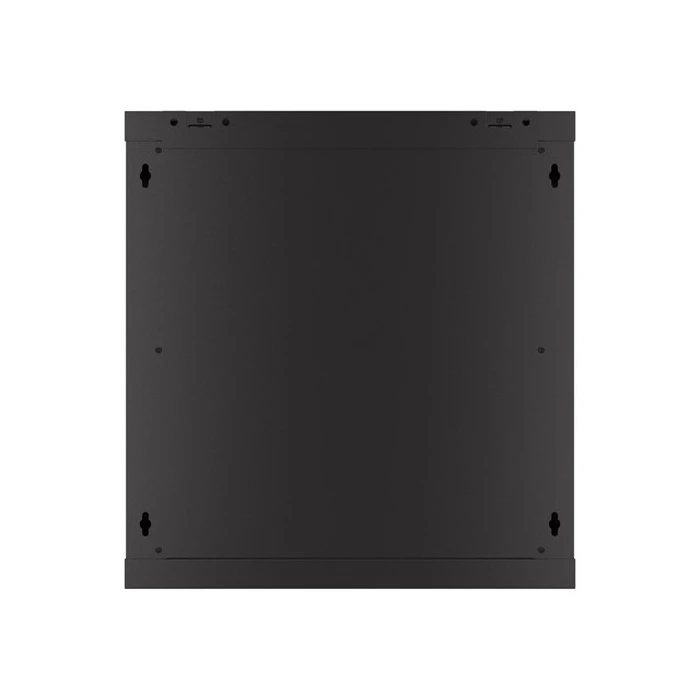 Lanberg 19" 12U Wall-Mount Rack Cabinet 600x450 mm Black, Perforated Front Door (Model WF01-6412-23B)
