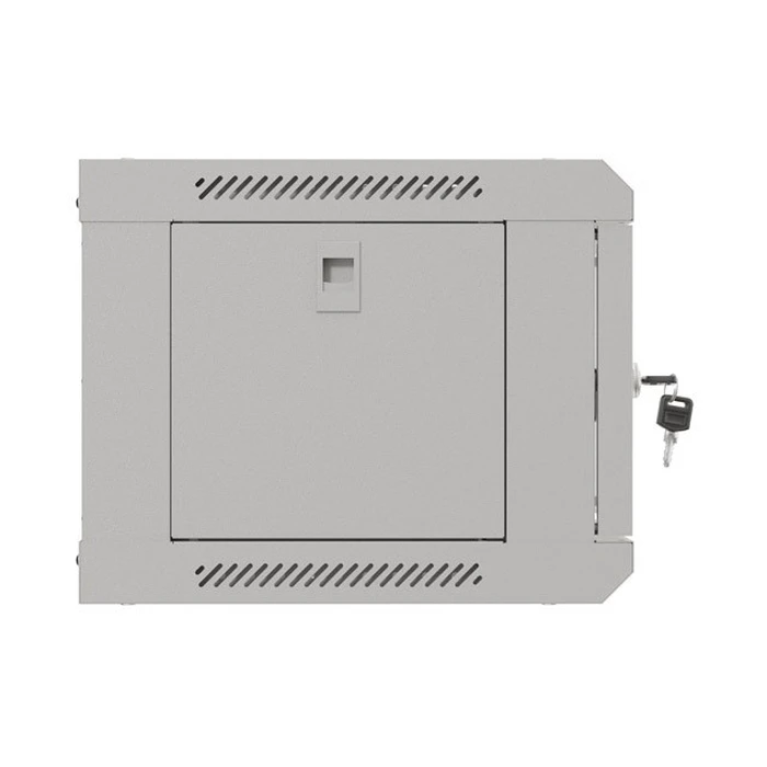 Lanberg Wall-mount 19" Rack Cabinet 4U 540x350 Grey with Glass Door (WF03-5304-10S)