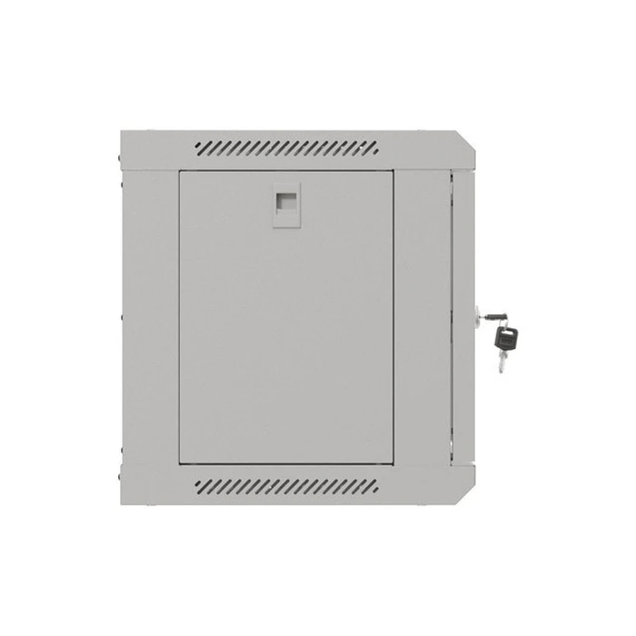 Lanberg Επιτοίχια Καμπίνα Rack 19" 6U 540x350 Γκρι με Γυάλινη Πόρτα