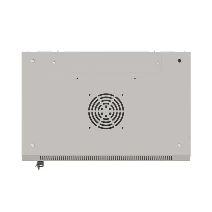 Lanberg Επιτοίχια Καμπίνα Rack 19" 6U 540x350 Γκρι με Γυάλινη Πόρτα