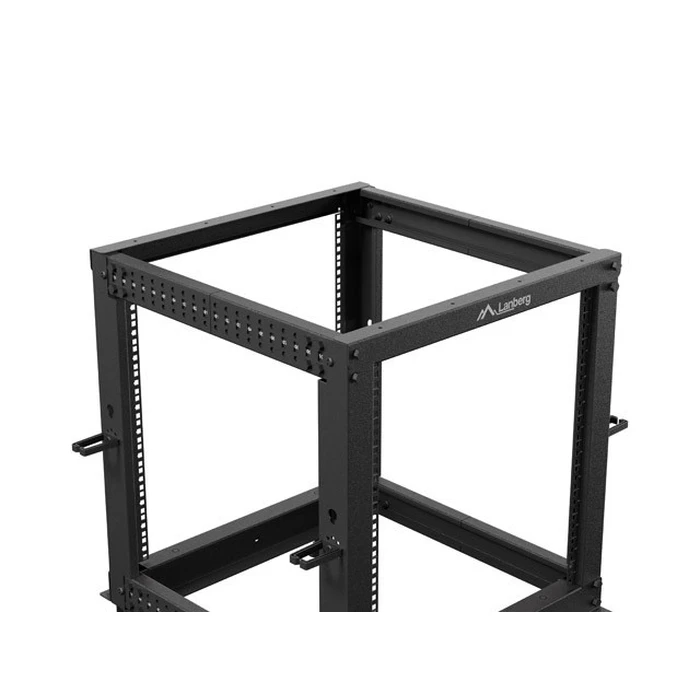 LANBERG Open Rack 12U 600x600-1100 adjustable black