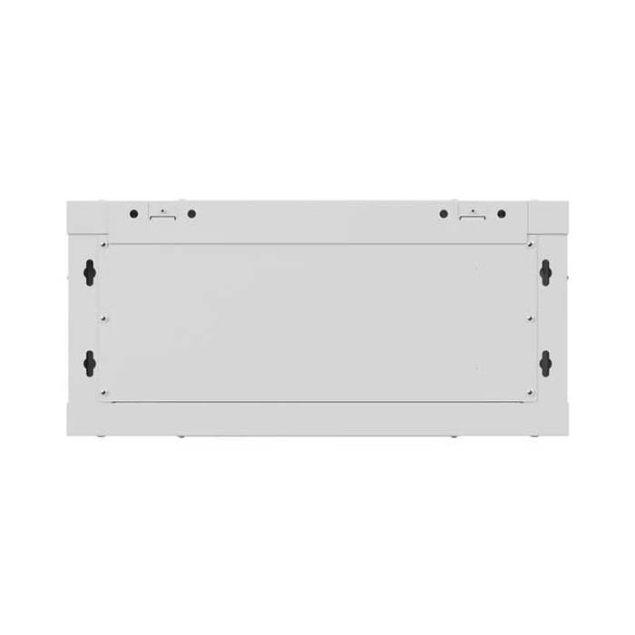 Lanberg τοίχου Rack 19" 4U 600x450mm γκρι, μεταλλική πόρτα (WF01-6404-00S)