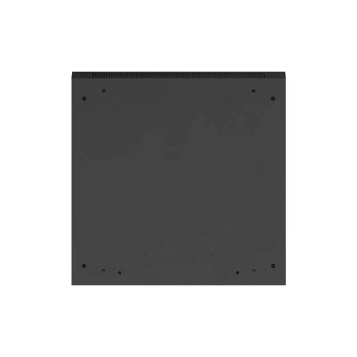 Lanberg 19" επιτοίχια ντουλάπα Rack 4U 600x600 mm μαύρη με μεταλλική πόρτα