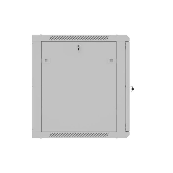 Lanberg 19" 12U Wall-Mount Rack Cabinet 600x600 mm Grey Perforated Door (WF01-6612-23S)