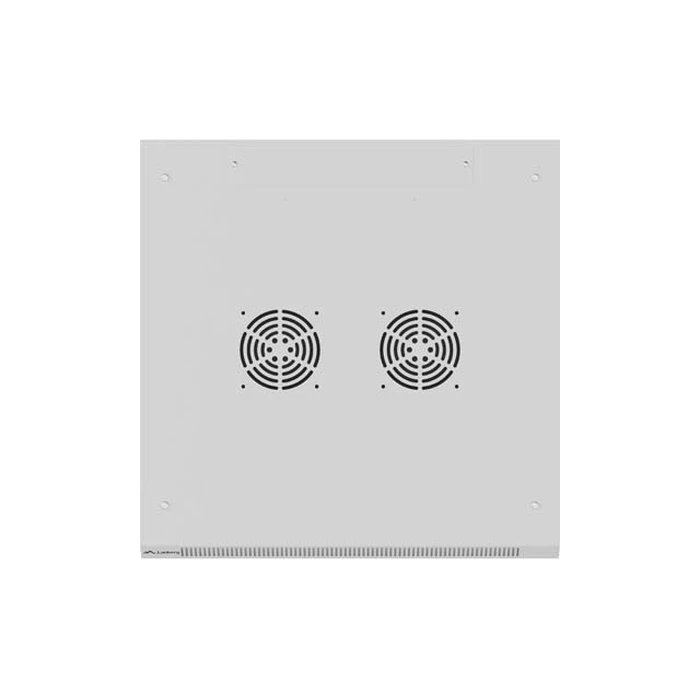Lanberg 19" 12U Wall-Mount Rack Cabinet 600x600 mm Grey Perforated Door (WF01-6612-23S)