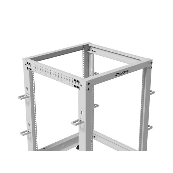 Lanberg Open Rack 15U 600x600-1100 19" Open Rack (Grey)