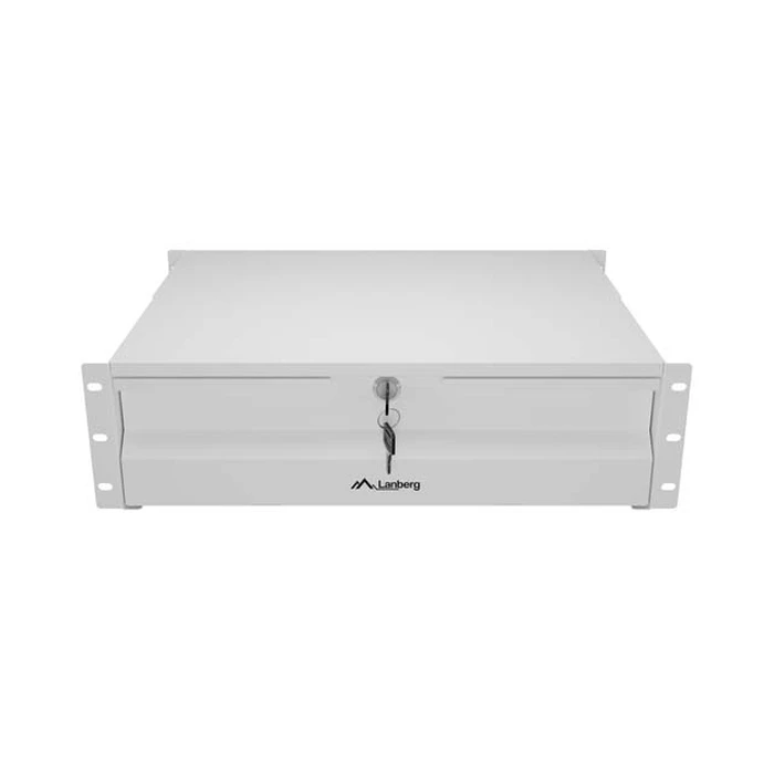 Lanberg 19" 3U 360mm Rack Drawer, grey (max load 90 kg)