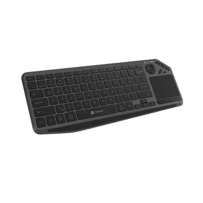 Πληκτρολόγιο Natec Turbot 2 με Touchpad (Ασύρματο 2.4GHz + Bluetooth, 75%, US)