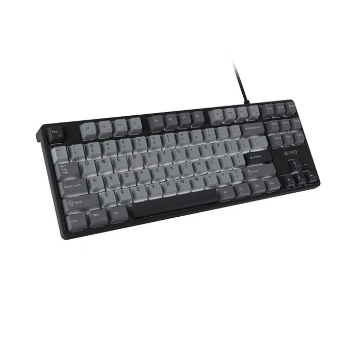 Fury Kanabo K2 US Mechanical Gaming Keyboard, White Backlight, Black-Gray