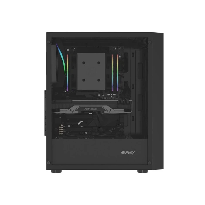 Natec Fury Shobo SH8F Midi Tower Κουτί Υπολογιστή Μαύρο