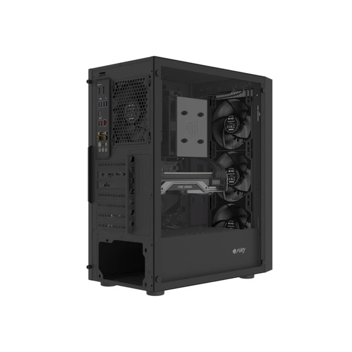 Natec Fury Shobo SH8F Midi Tower Κουτί Υπολογιστή Μαύρο