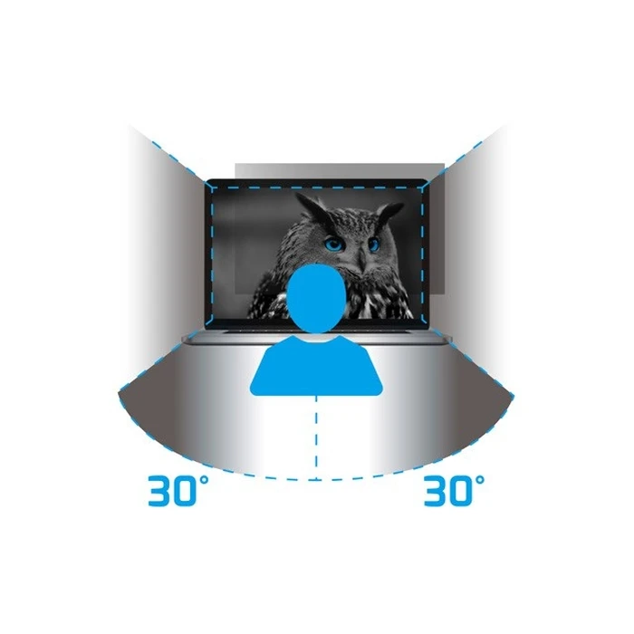 Natec Owl Privacy Filter 14'' 16:10 (302 x 189 mm)