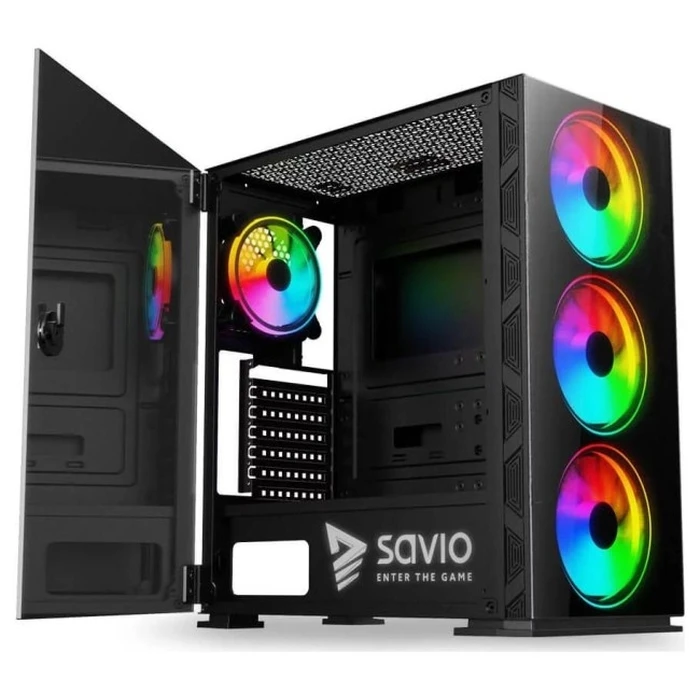 Savio Prime X1 ARGB Full Tower Κουτί Υπολογιστή