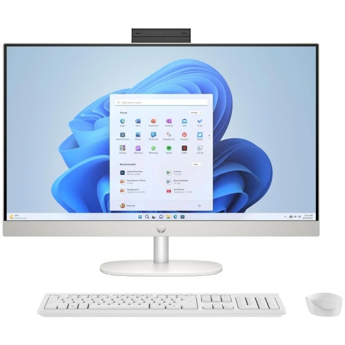 HP All-in-One 27 - Ultra 7 155U | 27" Touch | 16GB | 512GB | Windows 11 Home | White