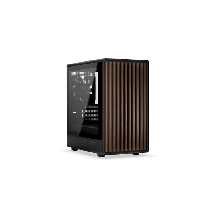 Krux Helio Micro-ATX / Mini-ITX Midi Tower Case - Black (No PSU)