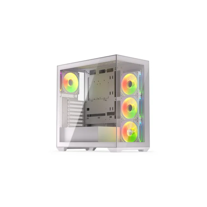 KRUX Exo White - Κουτί Υπολογιστή Gaming Midi Tower Λευκό