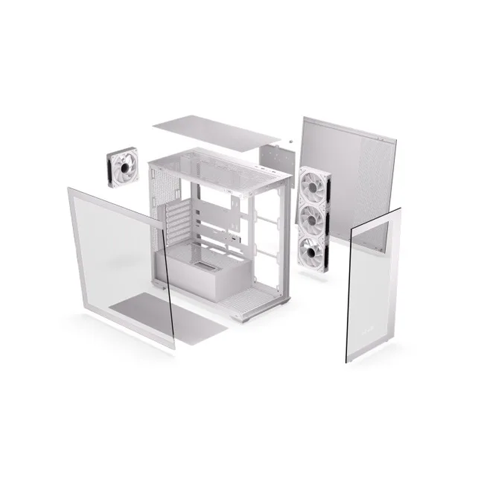 KRUX Exo White - Κουτί Υπολογιστή Gaming Midi Tower Λευκό