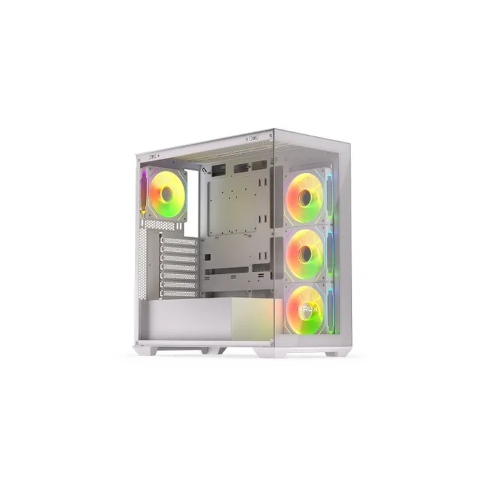 KRUX Exo White - Κουτί Υπολογιστή Gaming Midi Tower Λευκό