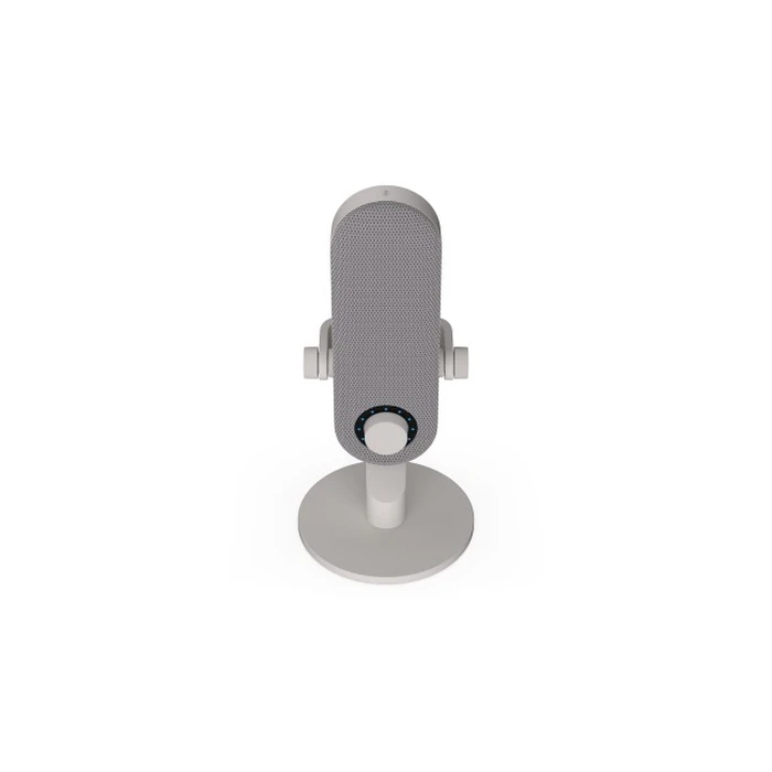 Krux Pin λευκό μικρόφωνο πέτου / επιτραπέζιο USB Type-C