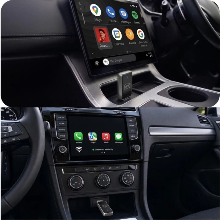 3mk DriveLink Duo™ – Ασύρματος Adapter CarPlay & Android Auto (Wi‑Fi 6, Bluetooth 5.4)
